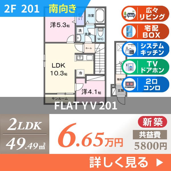FLAT Y V 201