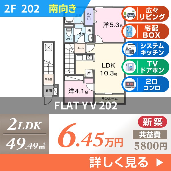 FLAT Y V 202