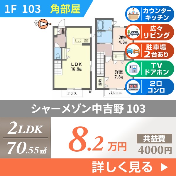 シャーメゾン中吉野 103