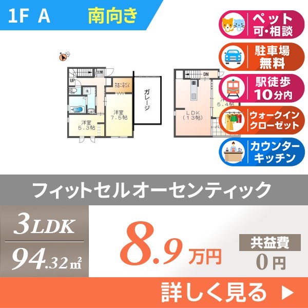 フィットセルオーセンティック a
