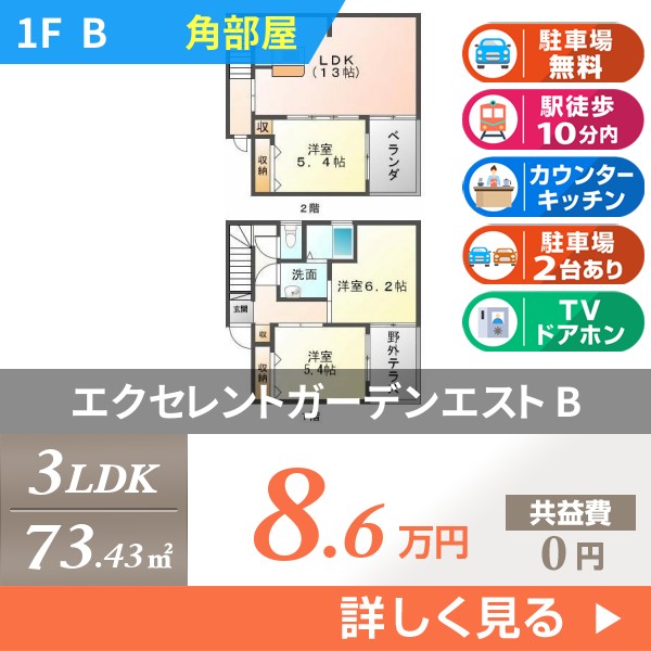 エクセレントガーデンエスト b