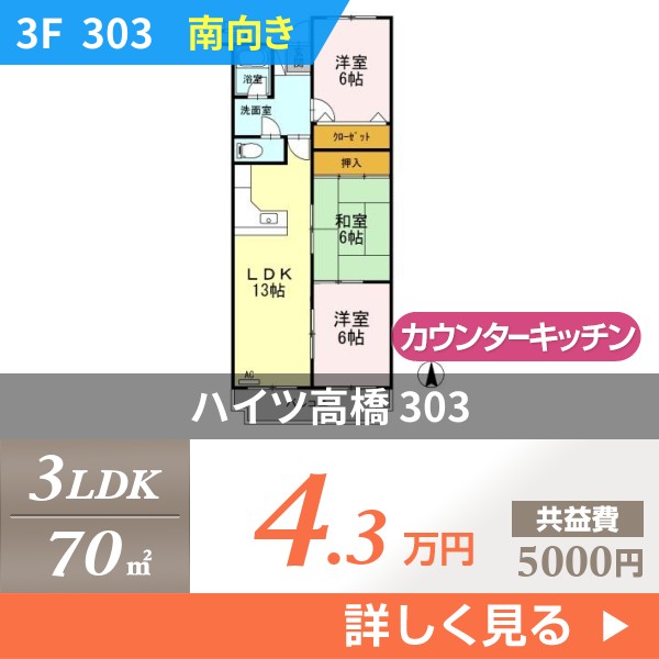 ハイツ高橋 303