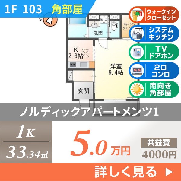 ノルディックアパートメンツ 103