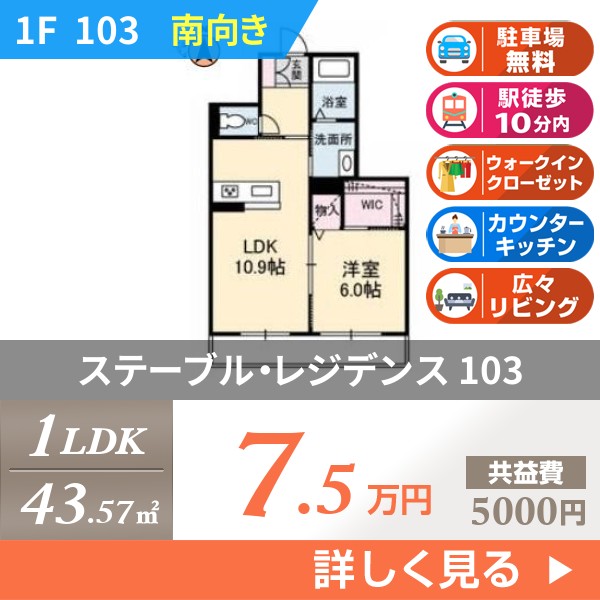 ステーブル・レジデンス 103