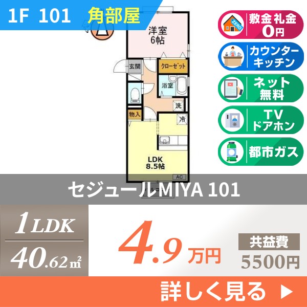 セジュールMIYA 101