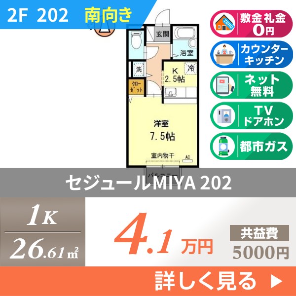 セジュールMIYA 202