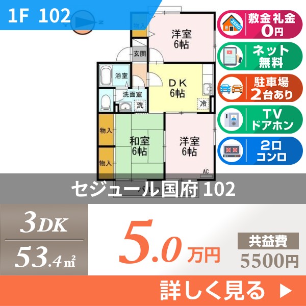 セジュール国府 102