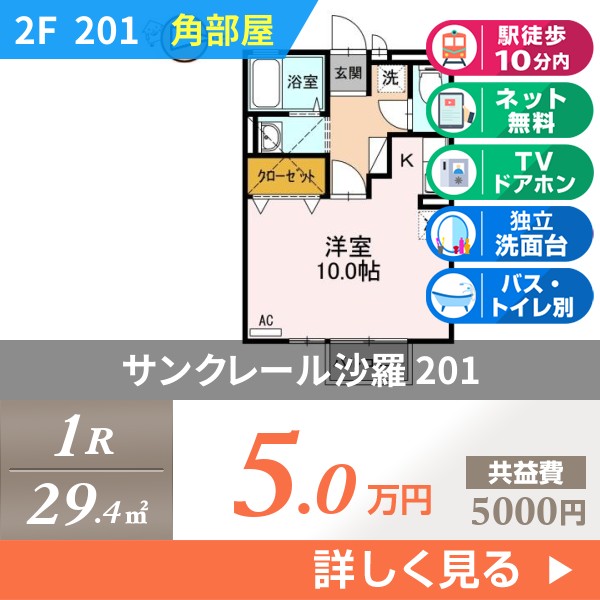 サンクレール沙羅 201