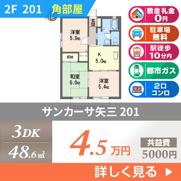 サンカーサ矢三 201