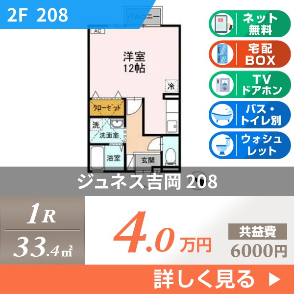 ジュネス吉岡 208