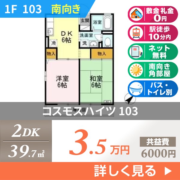 コスモスハイツ 103