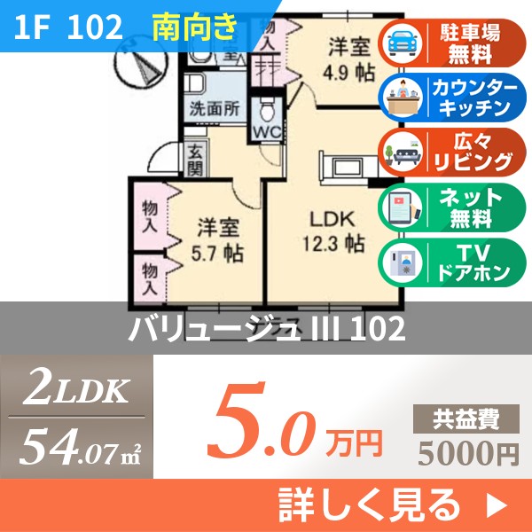 バリュージュ III 102
