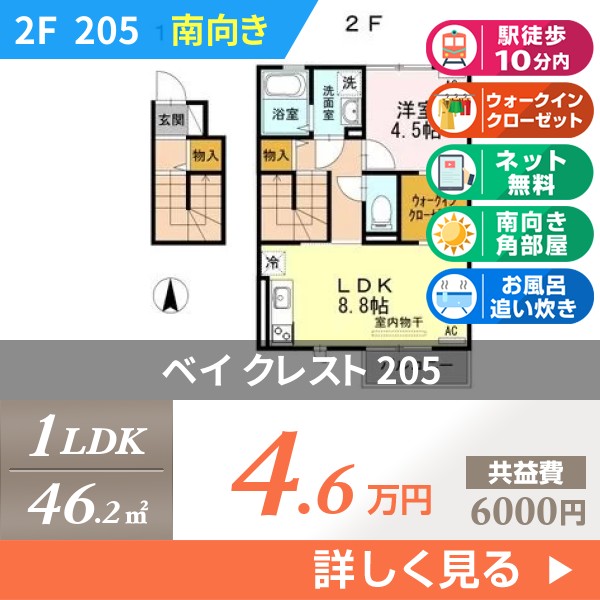 ベイ クレスト 205