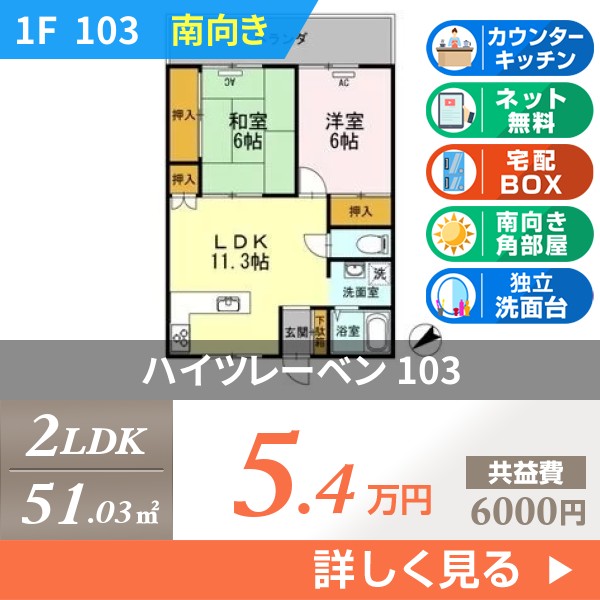 ハイツレーベン 103
