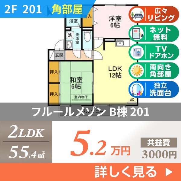 フルールメゾン B棟 201