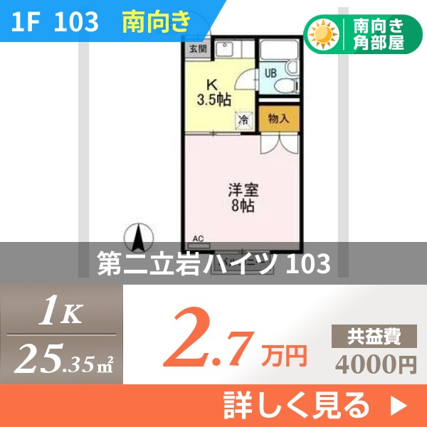 第二立岩ハイツ 103