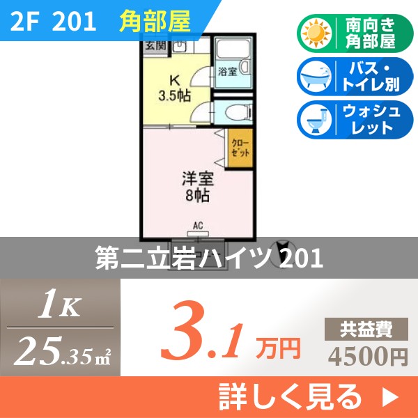 第二立岩ハイツ 201