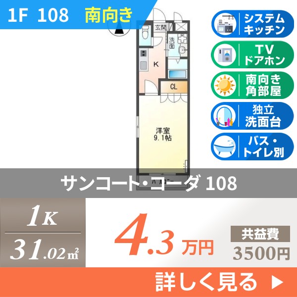 サンコート・コーダ 108