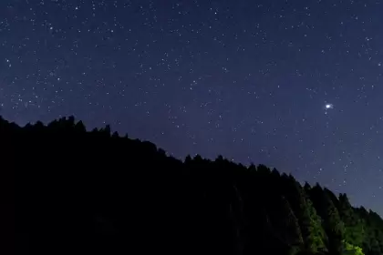 徳島は星空がきれいに見えます