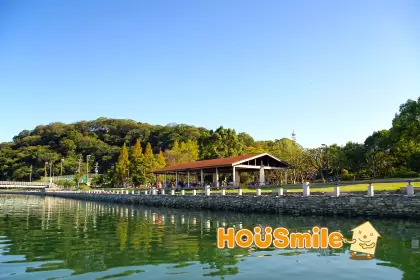 徳島中央公園の北側で渭北地区と呼ばれます