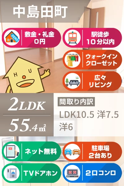 ポルトベール A棟 A202のお部屋の特徴