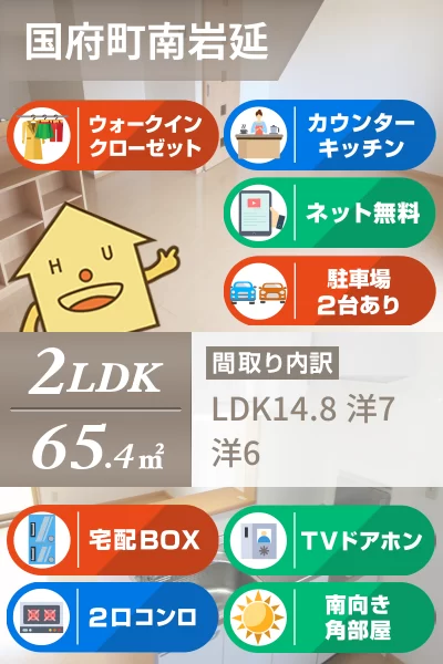 セレーノ弐番館 301のお部屋の特徴