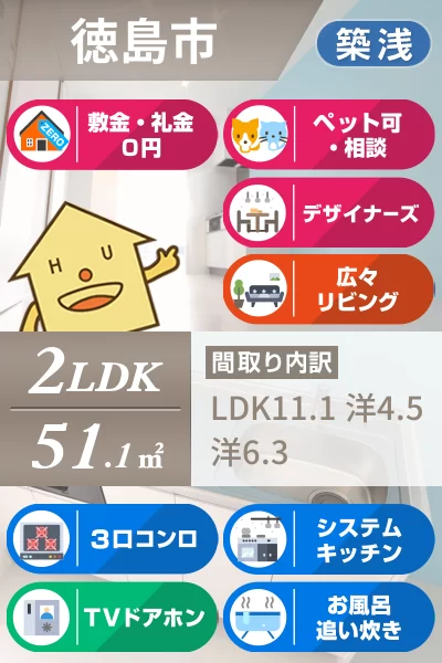 ピース・クラッセ 205のお部屋の特徴