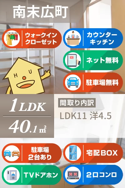 エスペランサ 102のお部屋の特徴