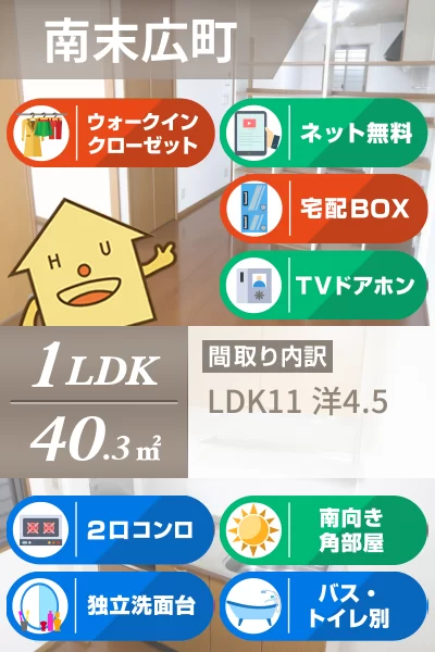 エスペランサ 205のお部屋の特徴