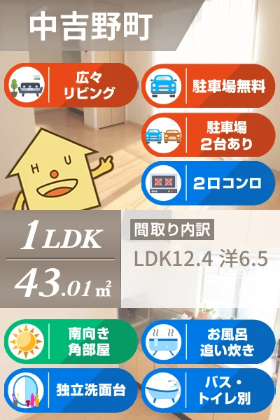 リッシュ良庵 VI 113のお部屋の特徴