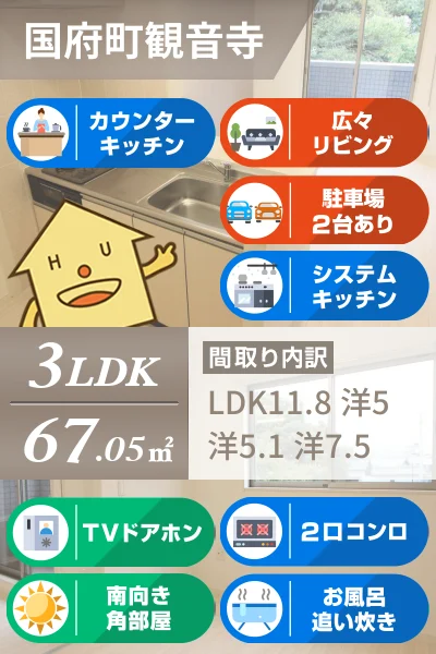 レークサイドII番館 201のお部屋の特徴