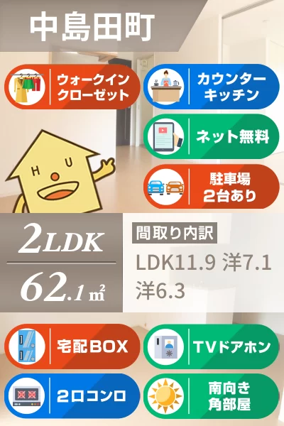 レーベンヒルズ C棟 201のお部屋の特徴