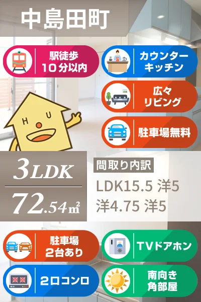 spica 107のお部屋の特徴