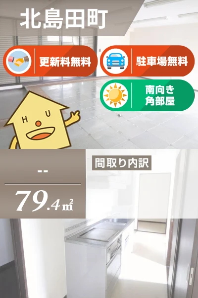 北島田町 店舗  101のお部屋の特徴