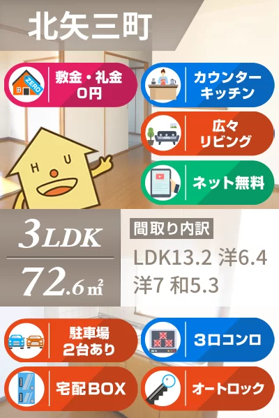 マイム21 304のお部屋の特徴