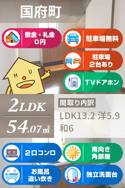 シャーメゾンラヴィB棟 201のお部屋の特徴