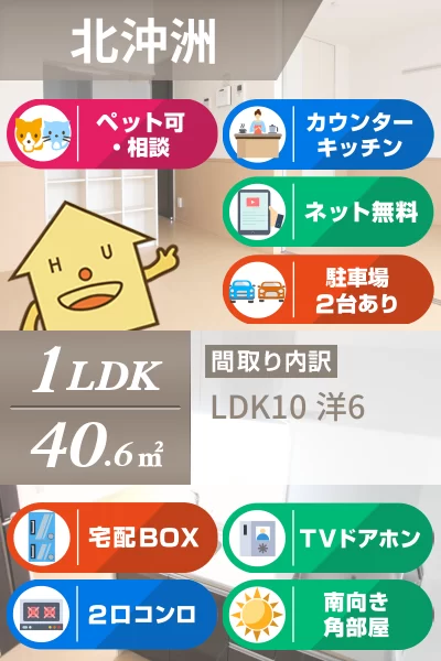 ベイブランシェ C棟 C105のお部屋の特徴