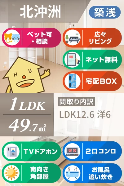 ベイブランシェ C棟 C205のお部屋の特徴