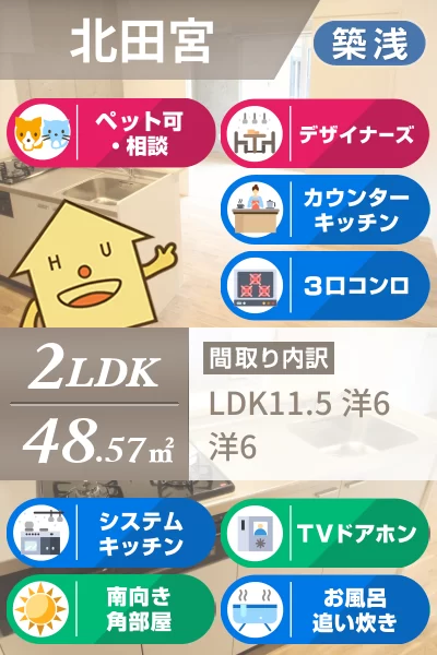 ピース・エルヴィータA棟 101のお部屋の特徴