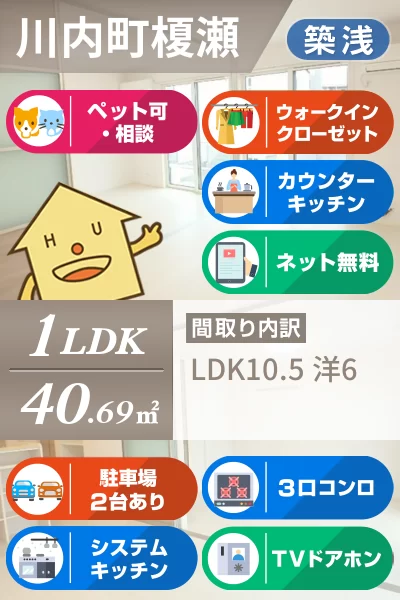 エムブルク 106のお部屋の特徴