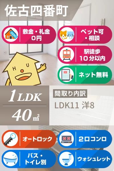 ロータスワゼル 603のお部屋の特徴