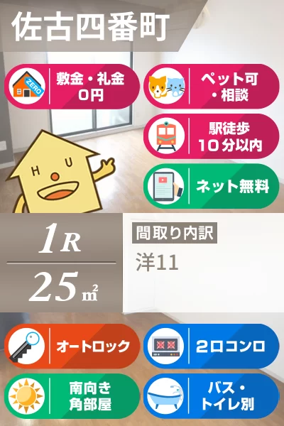 ロータスワゼル 701のお部屋の特徴