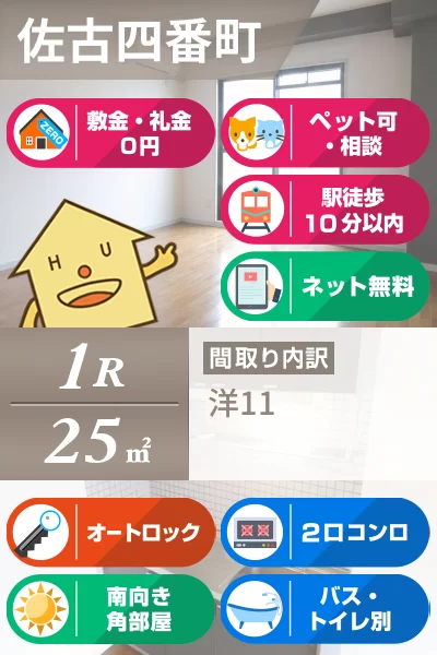 ロータスワゼル 905のお部屋の特徴