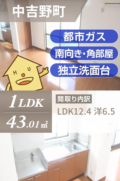 リッシュ良庵 III 207のお部屋の特徴