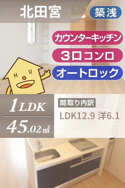 ヴィルナチュール 203のお部屋の特徴