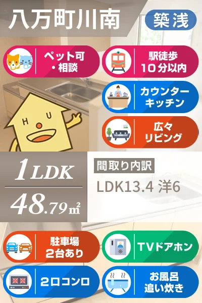 ステラ川南 105のお部屋の特徴