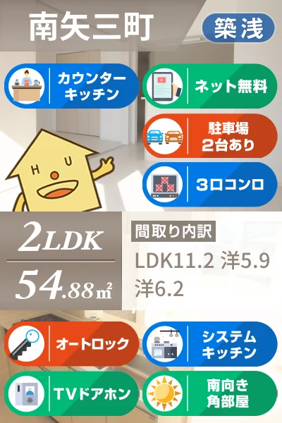 レーグル2番館 101のお部屋の特徴