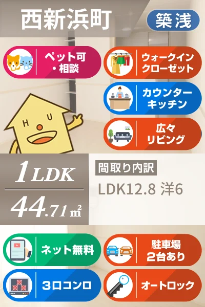 キャトルセゾン 303のお部屋の特徴