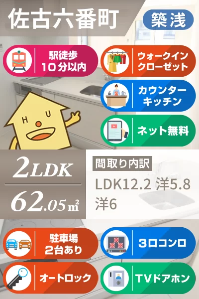 セジュールエム 103のお部屋の特徴