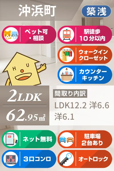 エル・ソル沖浜 106のお部屋の特徴